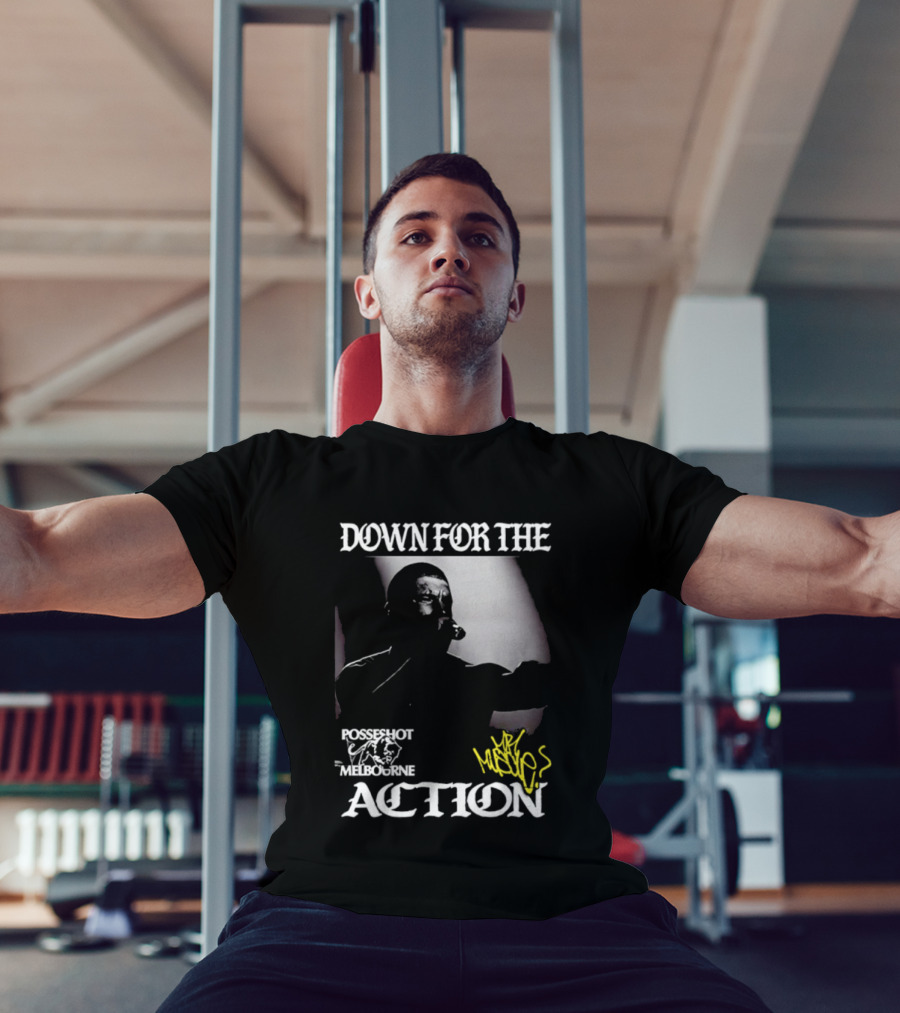 DOWN FOR THE ACTION POSSESHOT MELBOURNE HANDSæ T-Shirt
