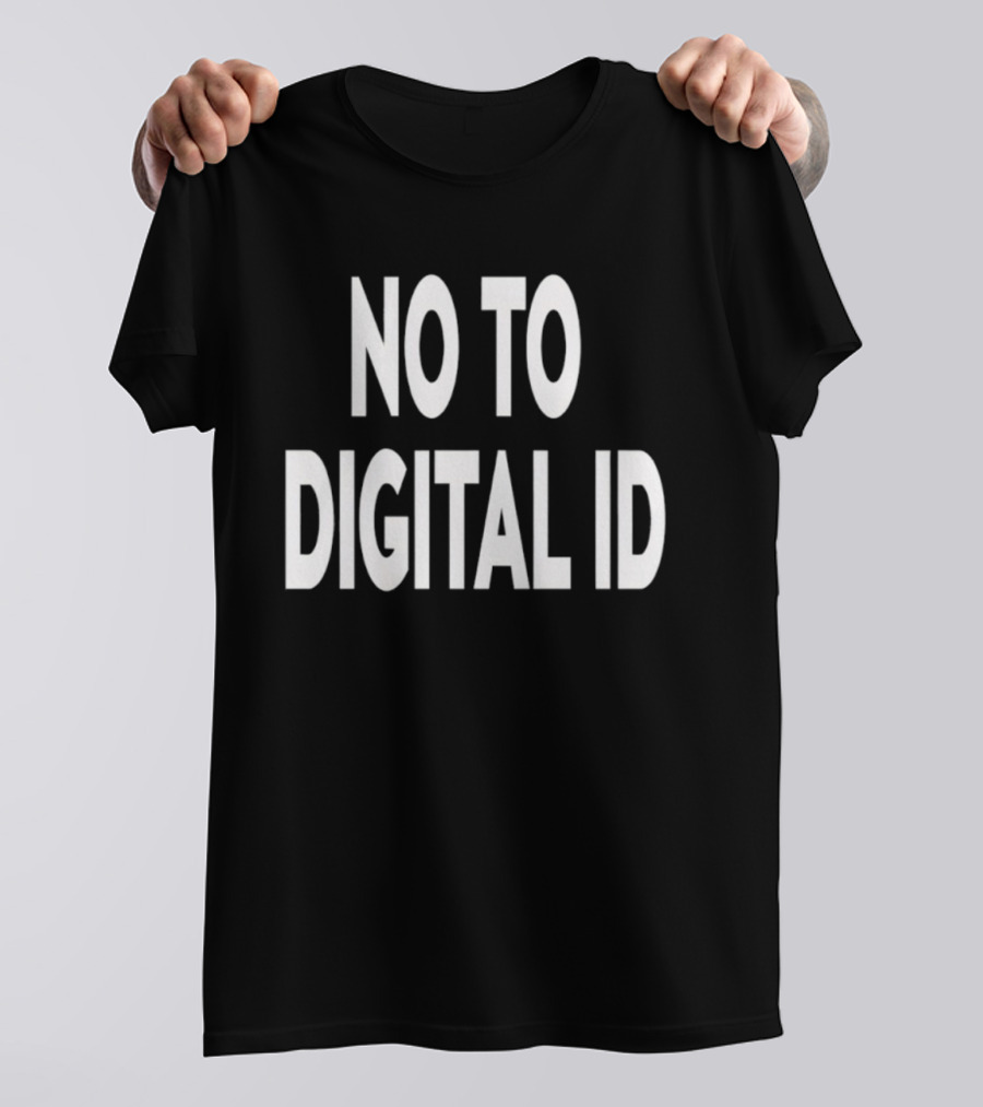 No To Digital Id T-Shirt