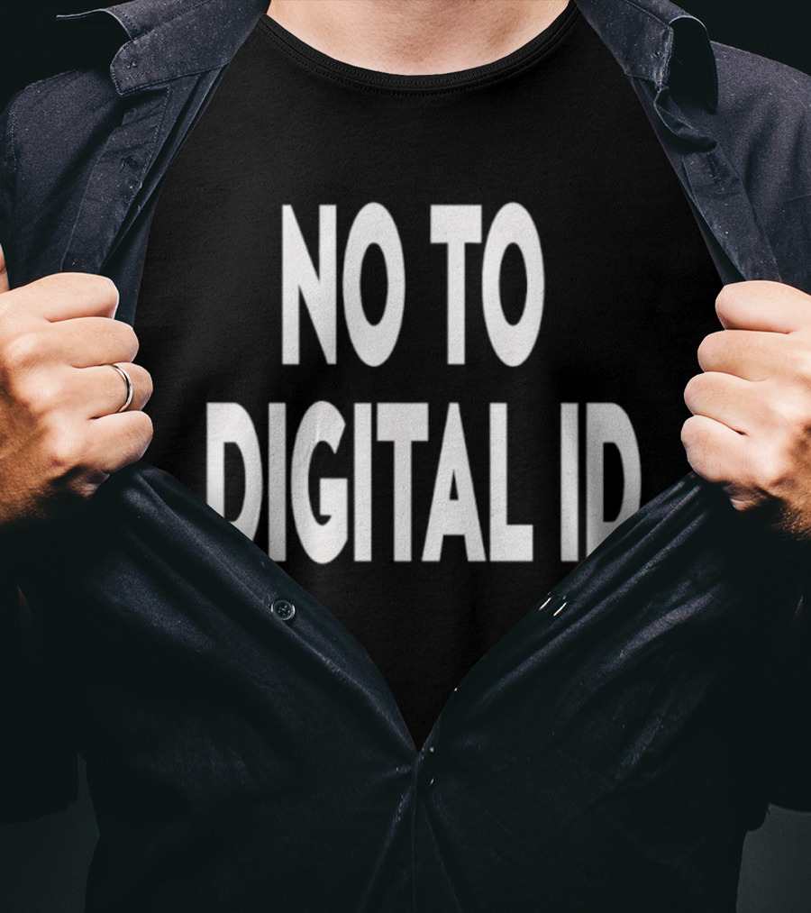 No To Digital Id T-Shirt