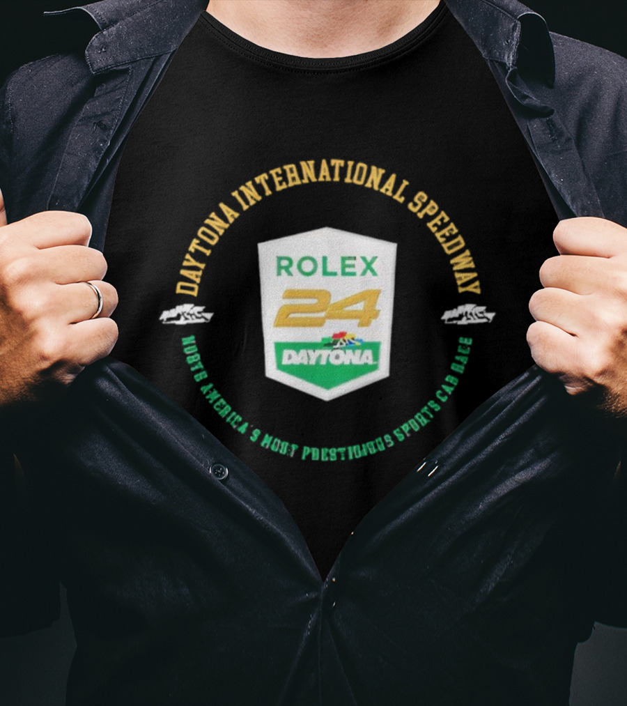 Rolex 24 Daytona International Speedway North America's Most Prestigious Sports Car Race T-Shirt