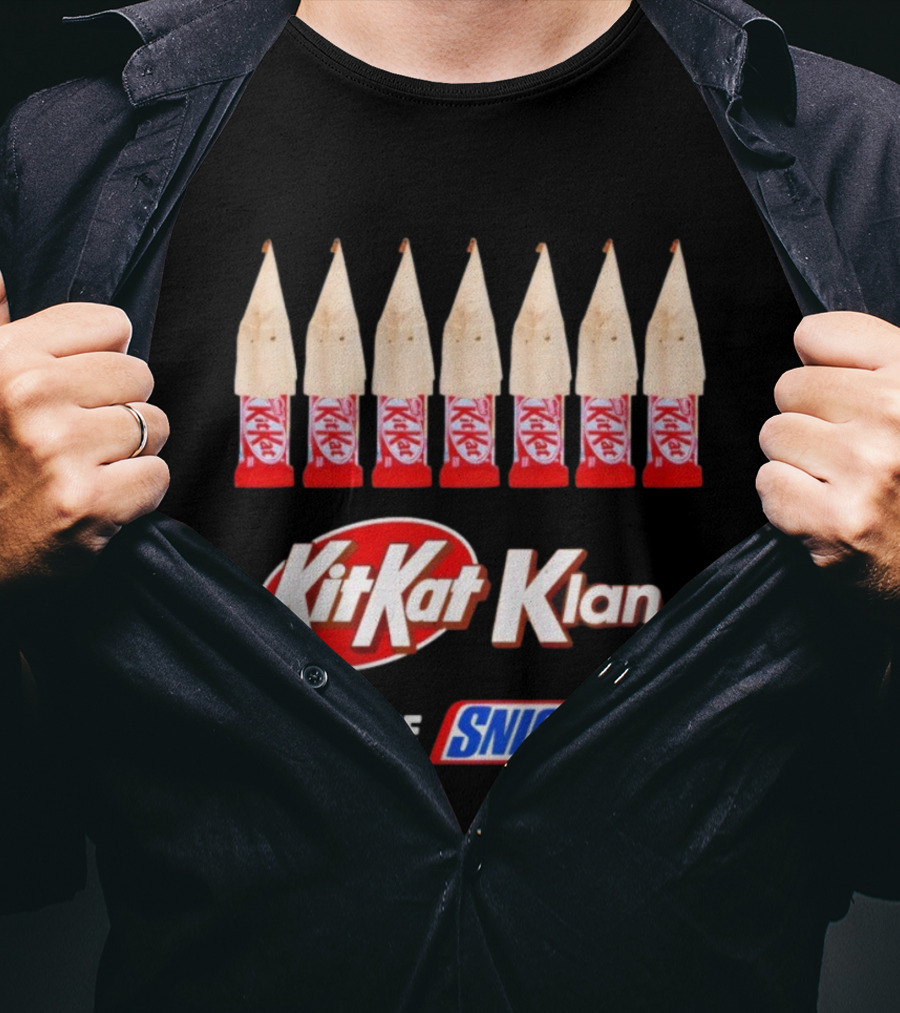 Kit Kat Klan We Hate Snickers T-Shirt