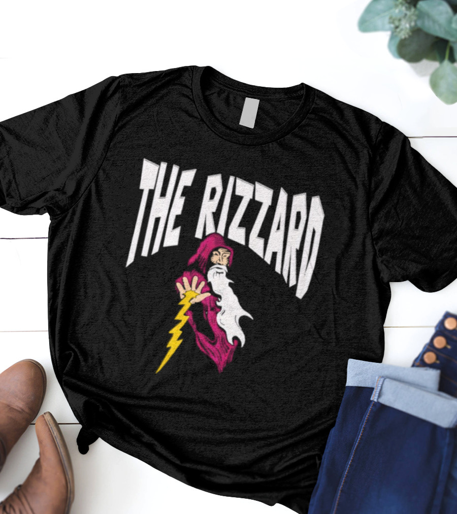 The Rizzard Wizard Lightning Magic T-Shirt