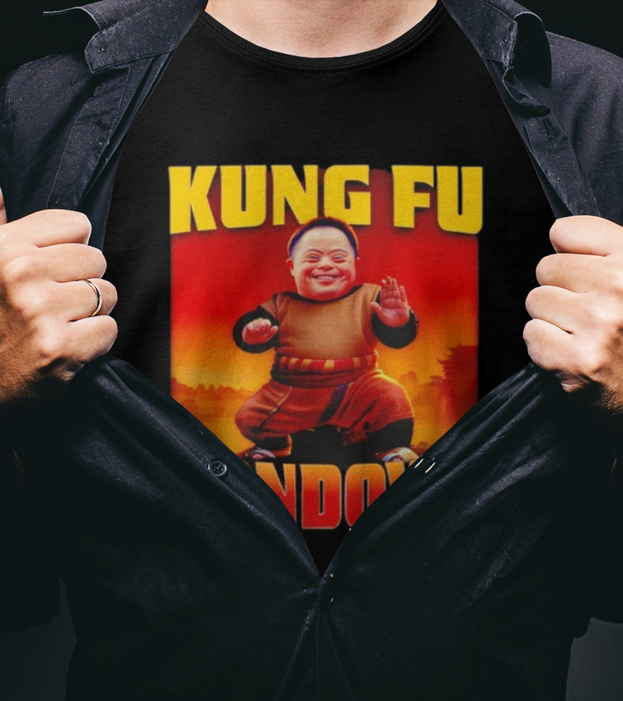 Kung Fu Pandown Kung Fu Mastery Empowerment Mood Xa T-Shirt