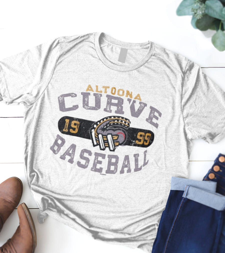 Altoona Curve 1999 Baseball Logo Vintage Style T-Shirt