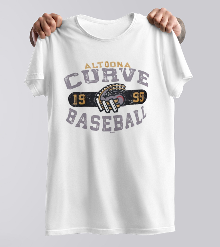 Altoona Curve 1999 Baseball Logo Vintage Style T-Shirt