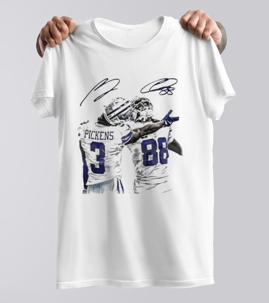 CeeDee Lamb And George Pickens NFL Football Duo 3 And 88 T-Shirt