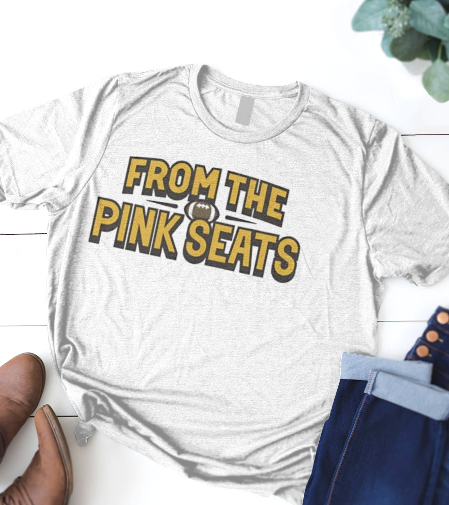 From The Pink Seats Basketball Iconic Court Perspective T-Shirt