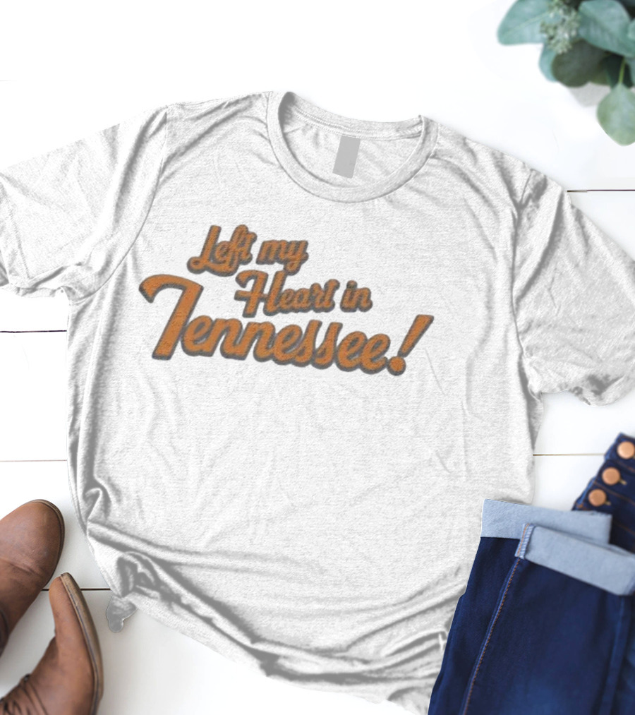 Left My Heart In Tennessee! Vintage Style Nostalgia T-Shirt