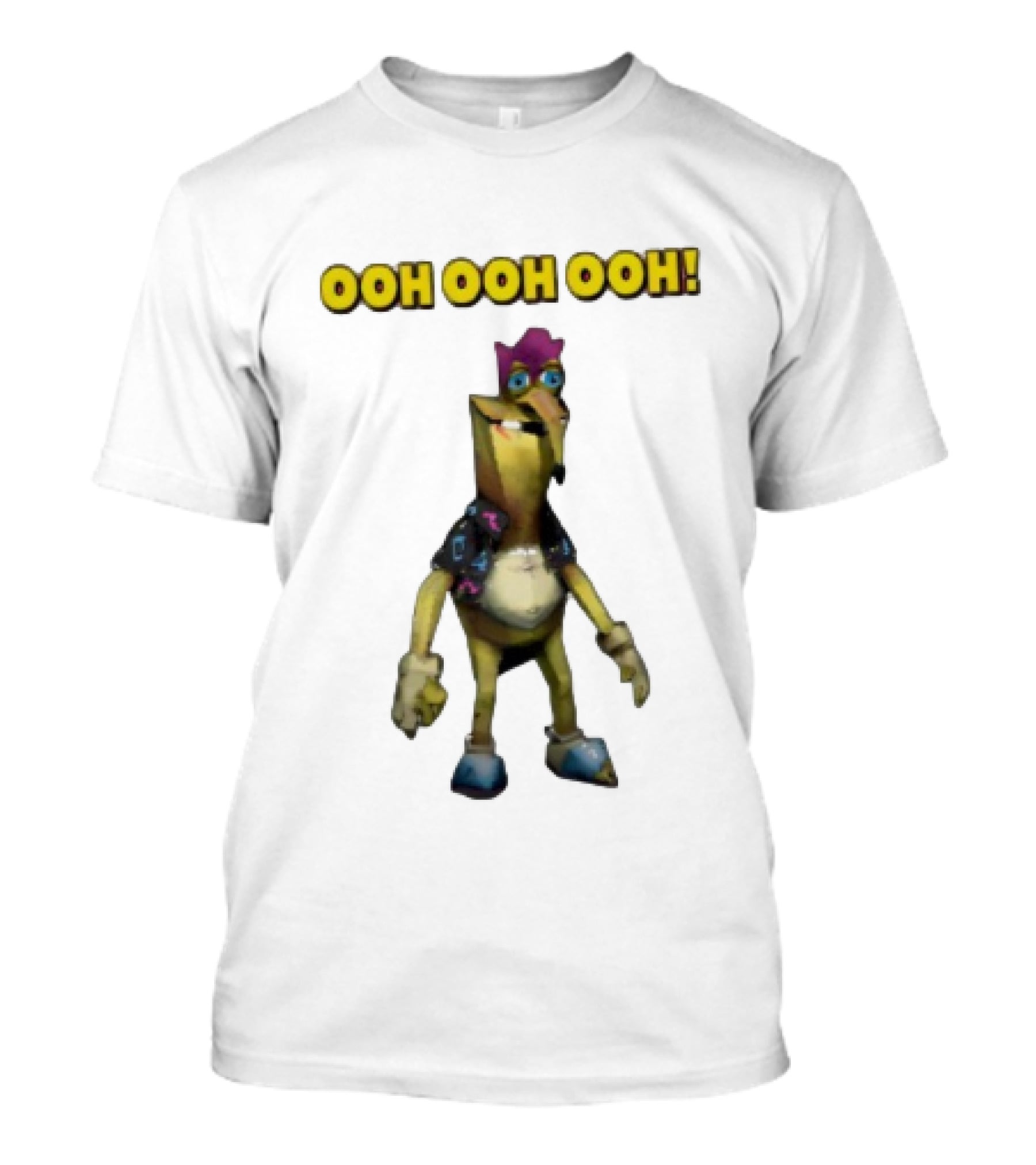 Ooh Ooh Ooh Meme Character With Funny Colorful Outfit T-Shirt
