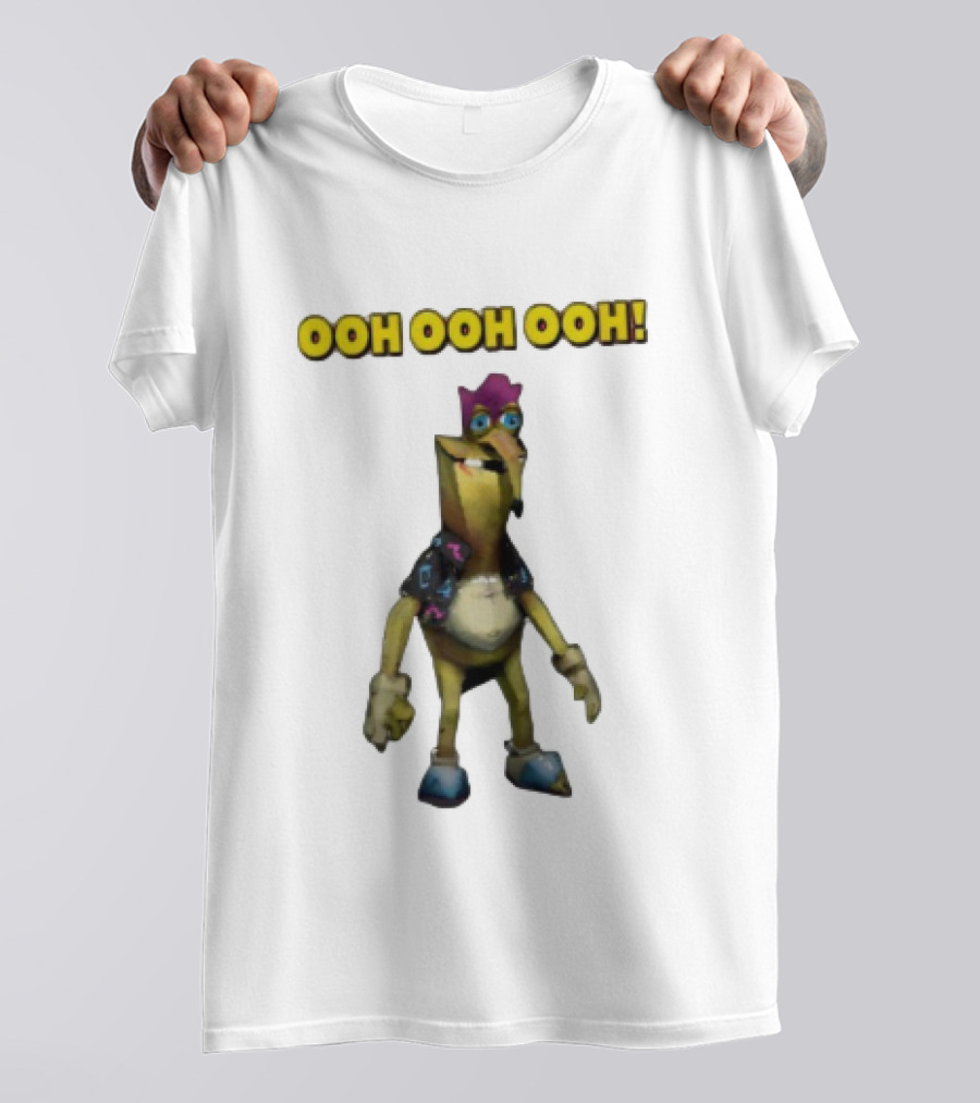 Ooh Ooh Ooh Meme Character With Funny Colorful Outfit T-Shirt