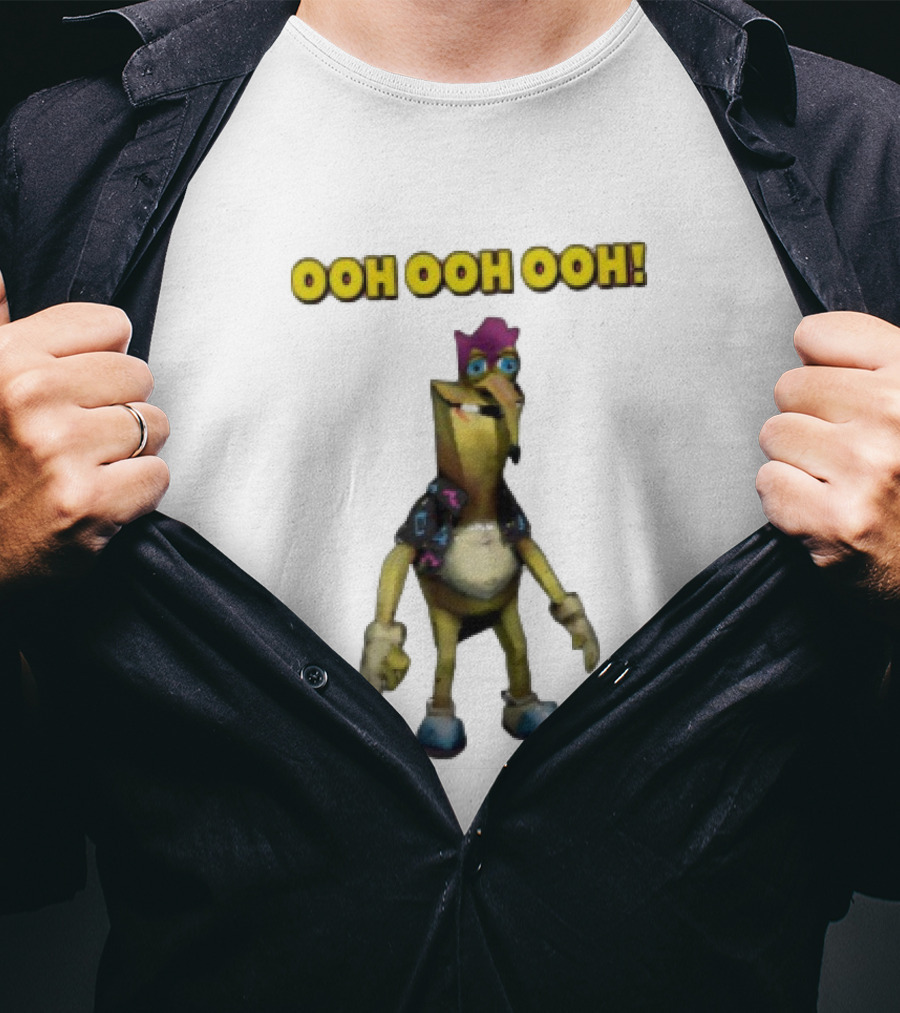 Ooh Ooh Ooh Meme Character With Funny Colorful Outfit T-Shirt