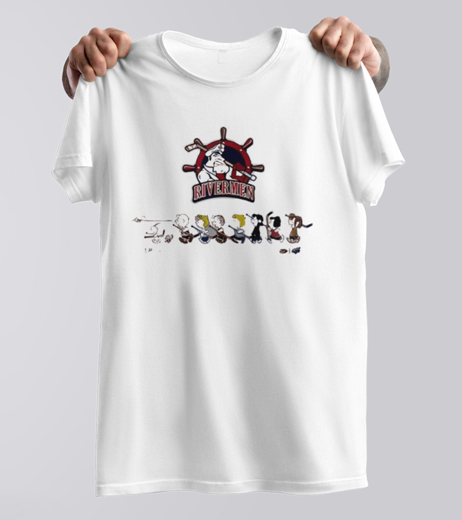 Peoria Rivermen Snoopy Peanuts Characters 2025 T-Shirt