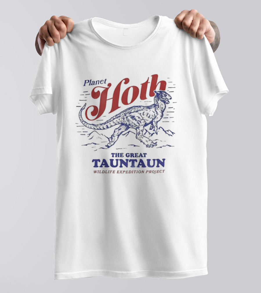 Planet Hoth Tauntaun Wildlife Expedition Project T-Shirt