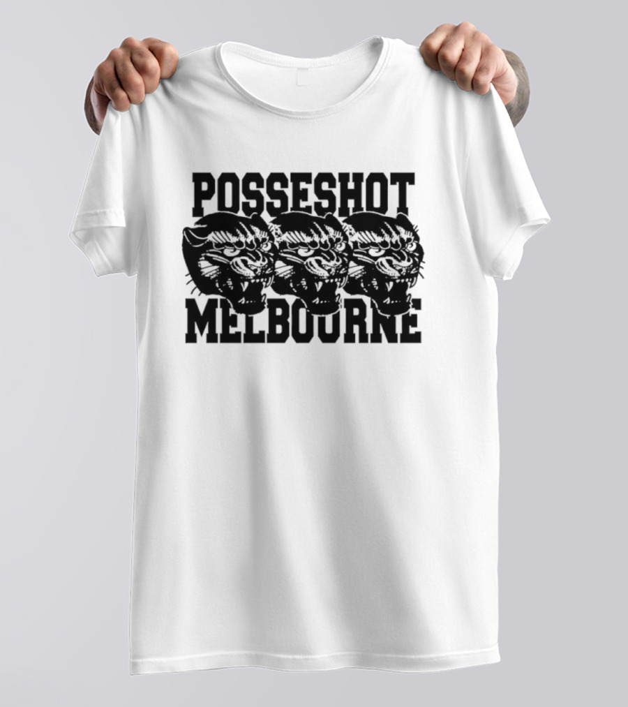 Posseshot Melbourne Triple Panther T-Shirt