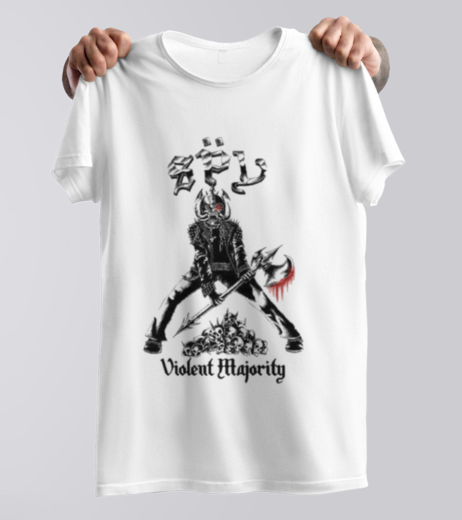 Spy Motorhead Violent Majority Aggressive Warrior Concept T-Shirt