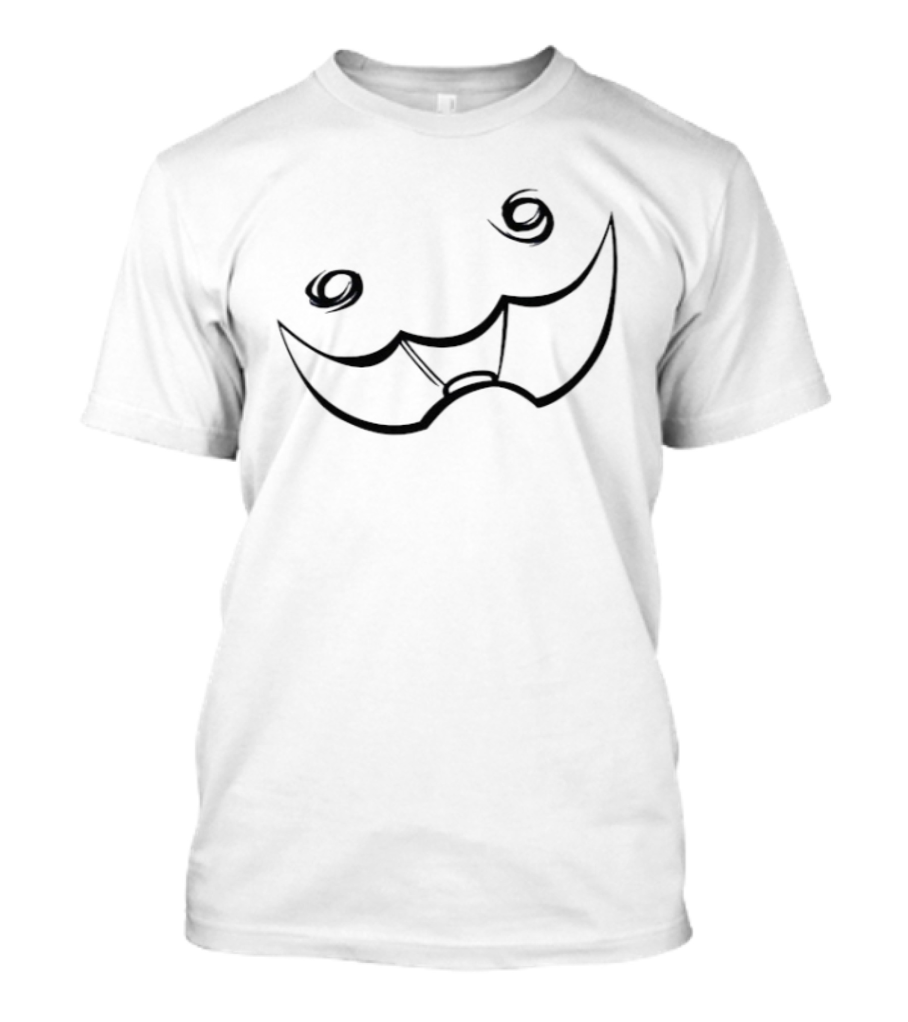 Homestuck Ghost Iconic Mischievous Face T-Shirt
