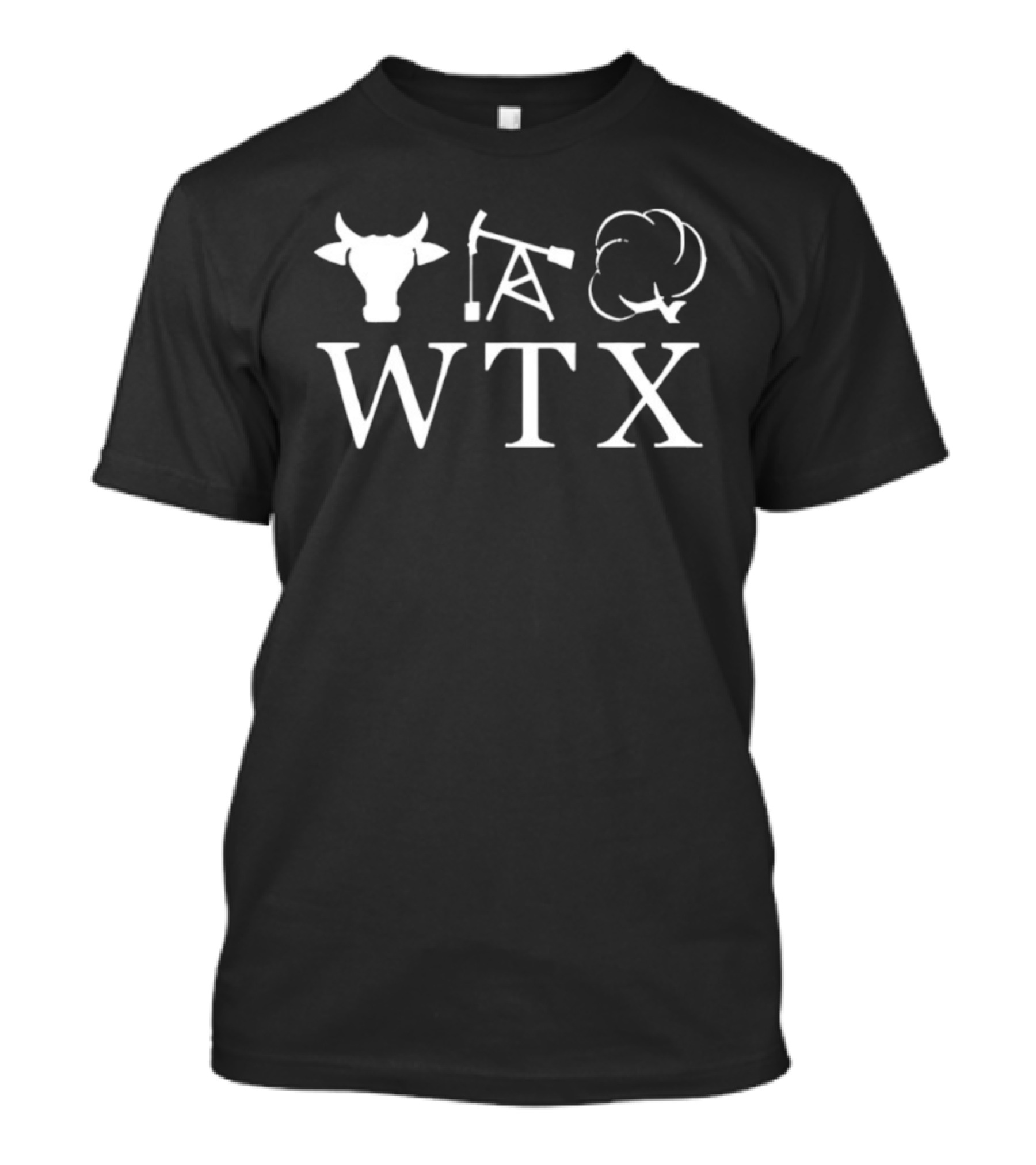 Cody Campbell WTX Support Texans Jodey Arrington Cow Oil Rig Cotton T-Shirt