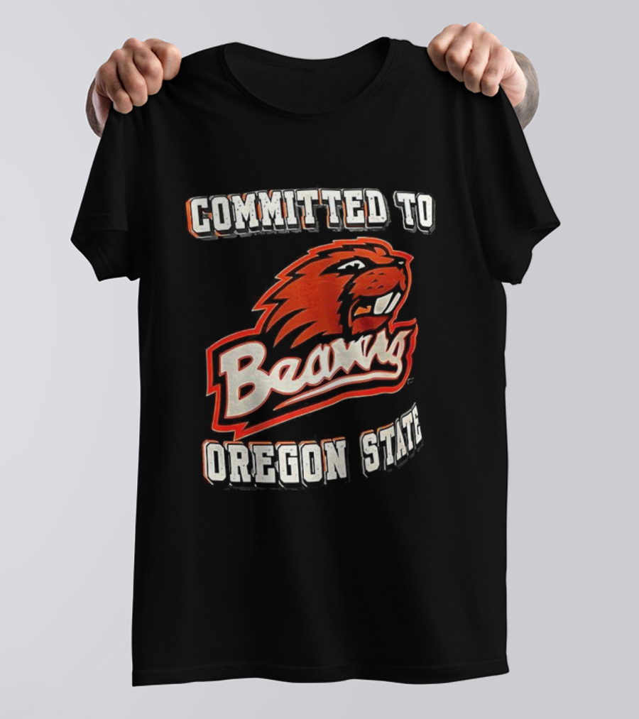 Committed To Oregon State Beavers T-Shirt