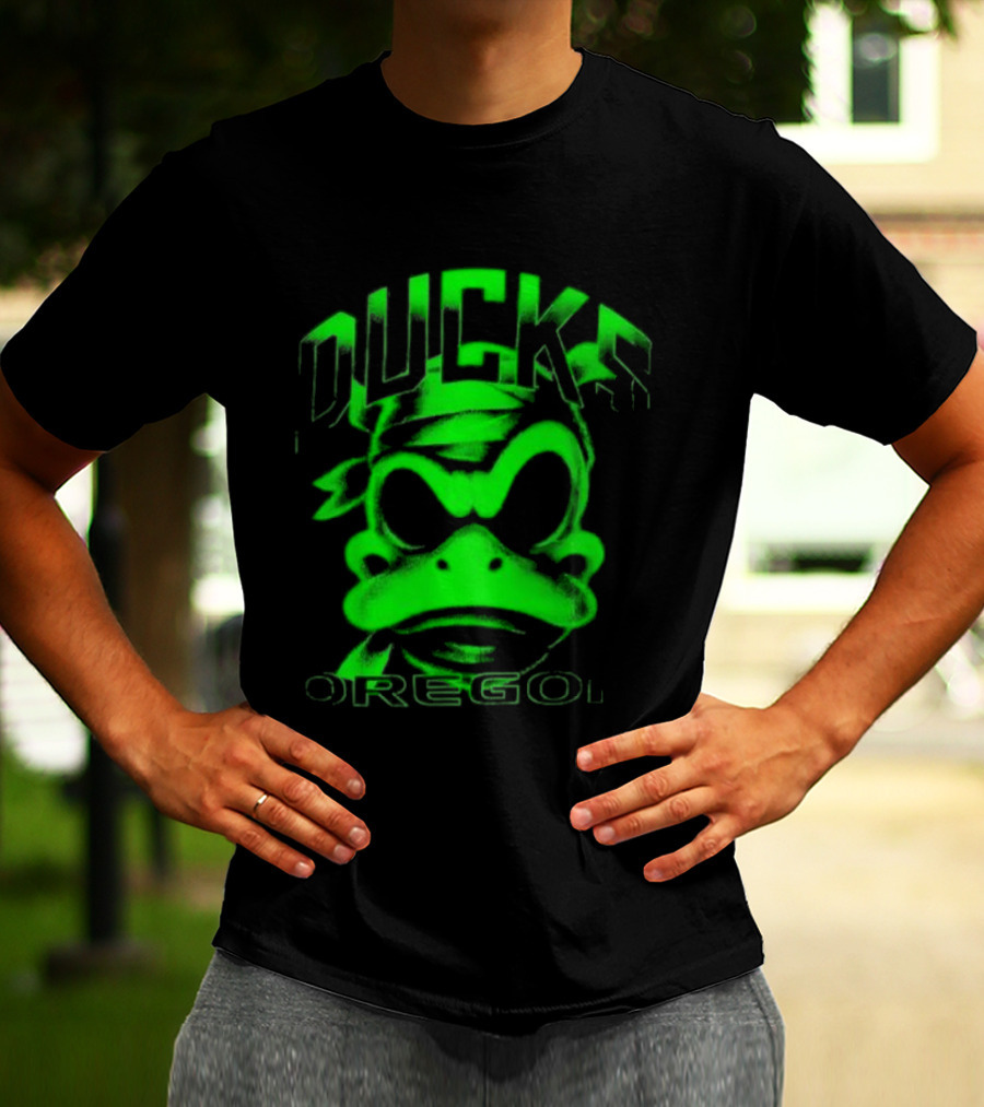 Oregon Ducks Mummy Duck Football Team T-Shirt