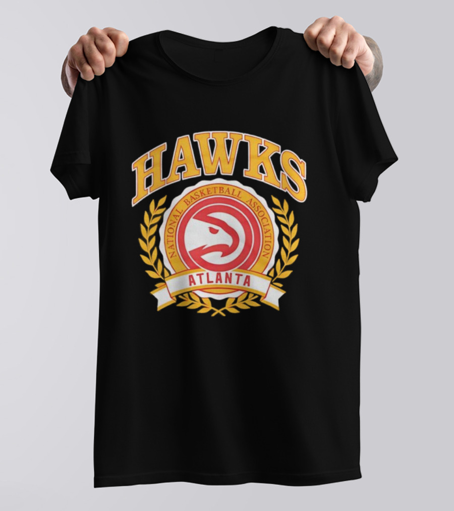 Atlanta Hawks National Basketball Association Crest T-Shirt