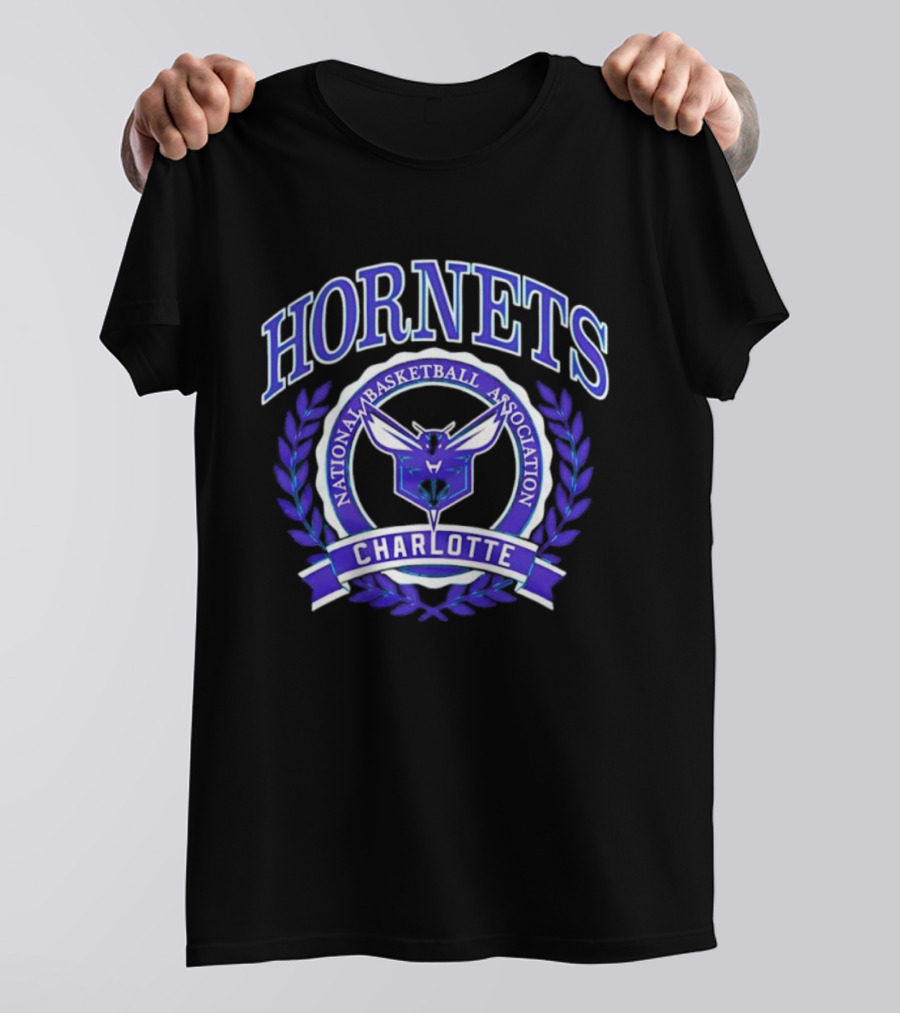 Charlotte Hornets National Basketball Association Crest T-Shirt