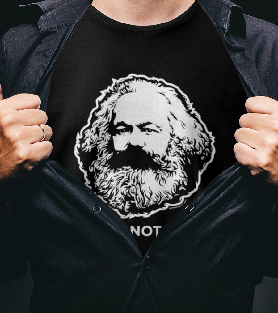 This Is Not Santa Karl Marx Beard And Hair Meme T-Shirt