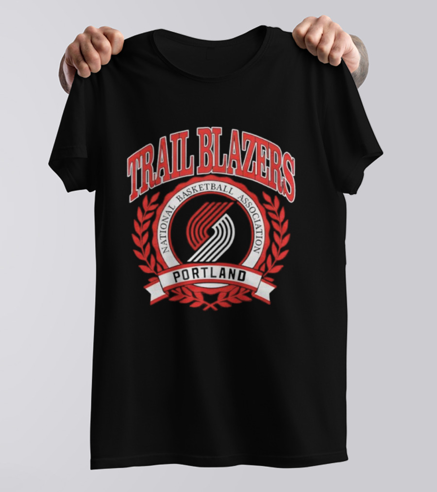 Portland Trail Blazers Crest National Basketball Association T-Shirt