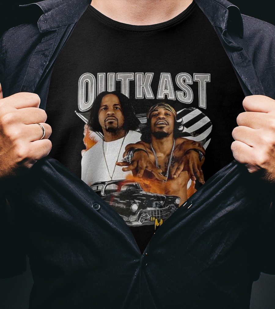 Outkast Ms. Jackson Classic Car Music Icon Tribute T-Shirt