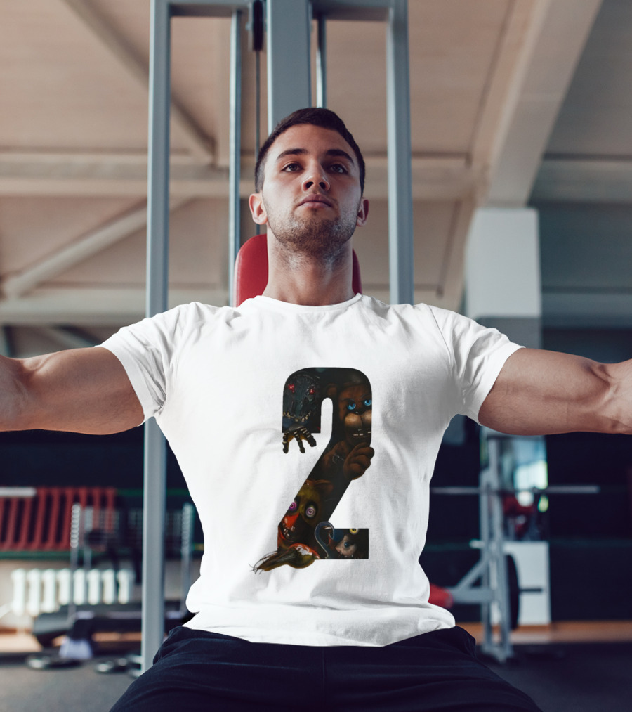 Five Nights At Freddy's 2 Character Collage Animatronics T-Shirt