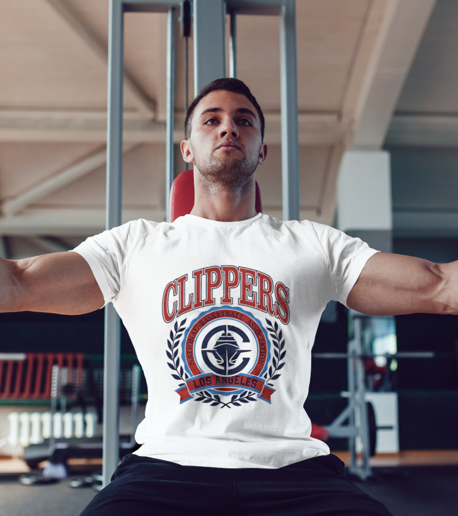 Los Angeles Clippers National Basketball Association Crest Clippers T-Shirt