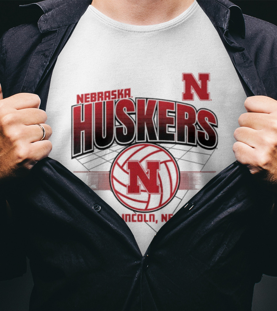Nebraska Huskers Volleyball Lincoln Nebraska T-Shirt