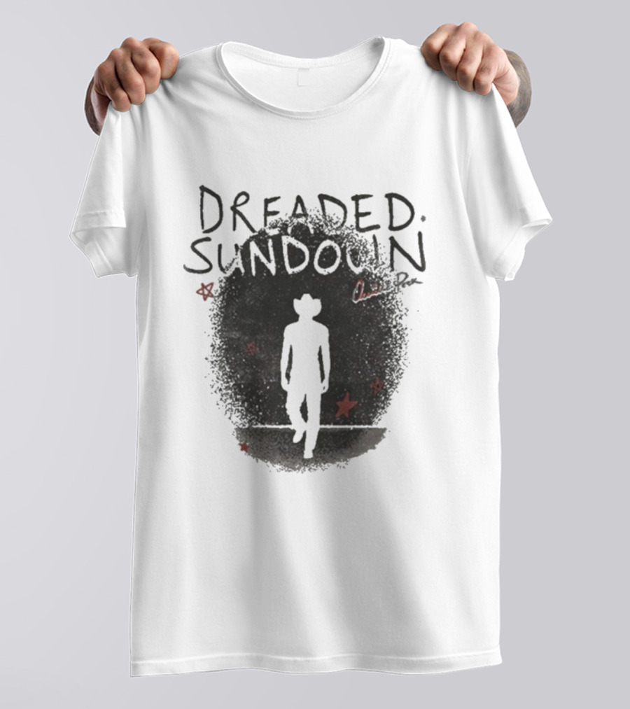 Orville Peck Dreaded Sundown Silhouette Cowboy Starry Night T-Shirt