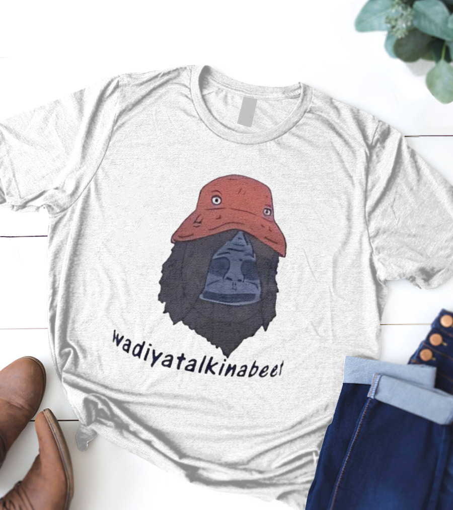 Sassy The Sasquatch Wadiyatalkinabeet Bucket Hat Character T-Shirt