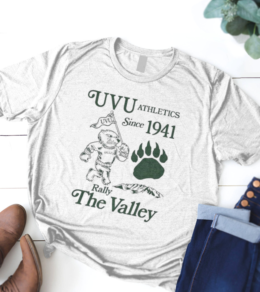 UVU Athletics Since 1941 Rally The Valley T-Shirt