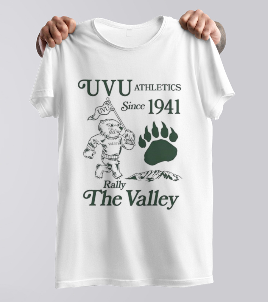 UVU Athletics Since 1941 Rally The Valley T-Shirt