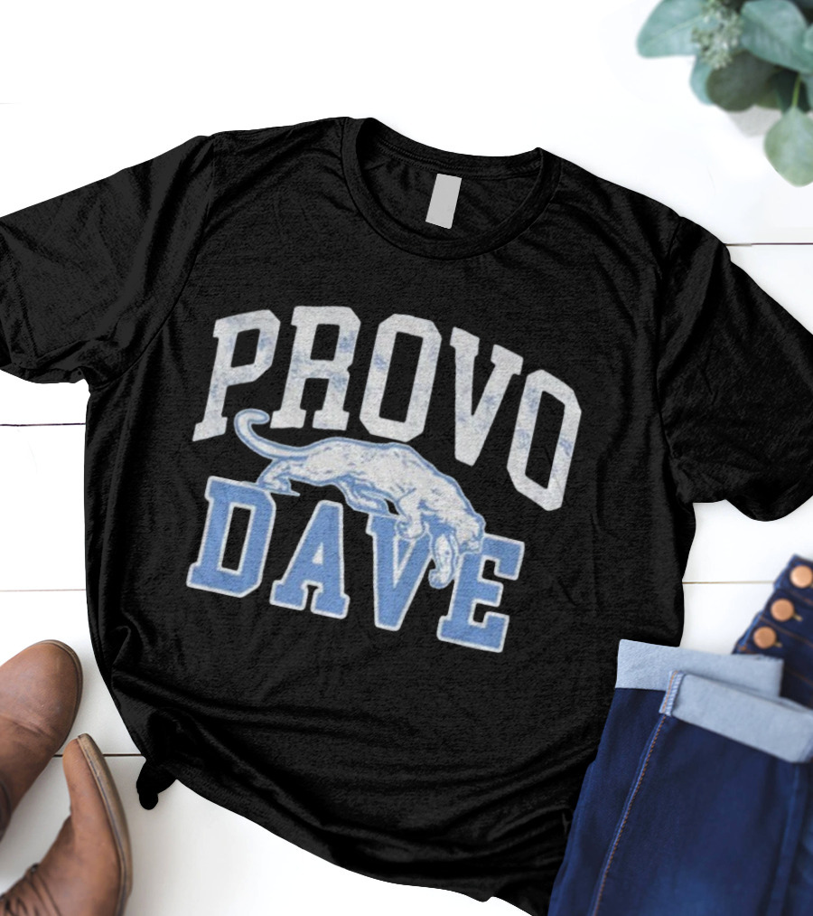 Provo Dave BYU Cougars Panther Vintage Style T-Shirt