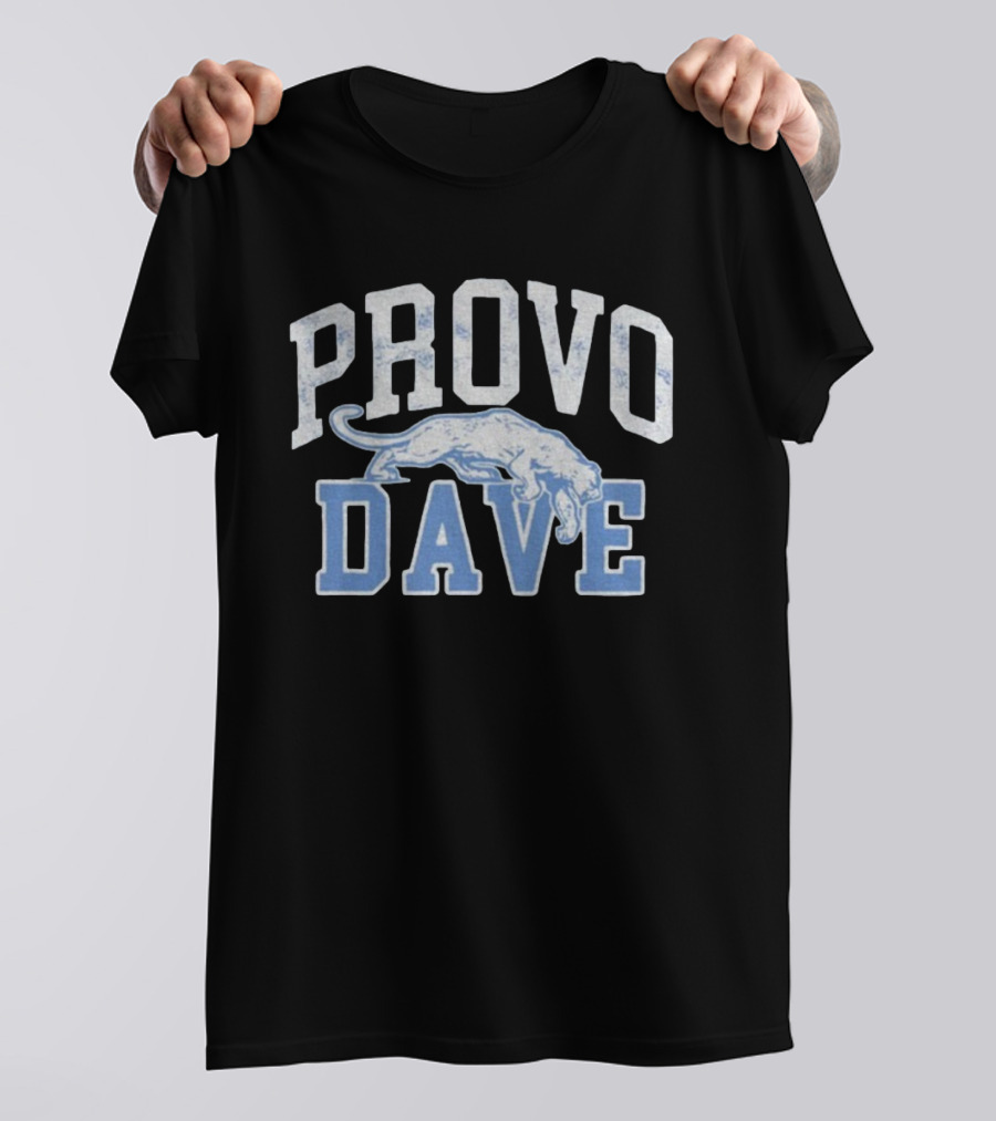 Provo Dave BYU Cougars Panther Vintage Style T-Shirt