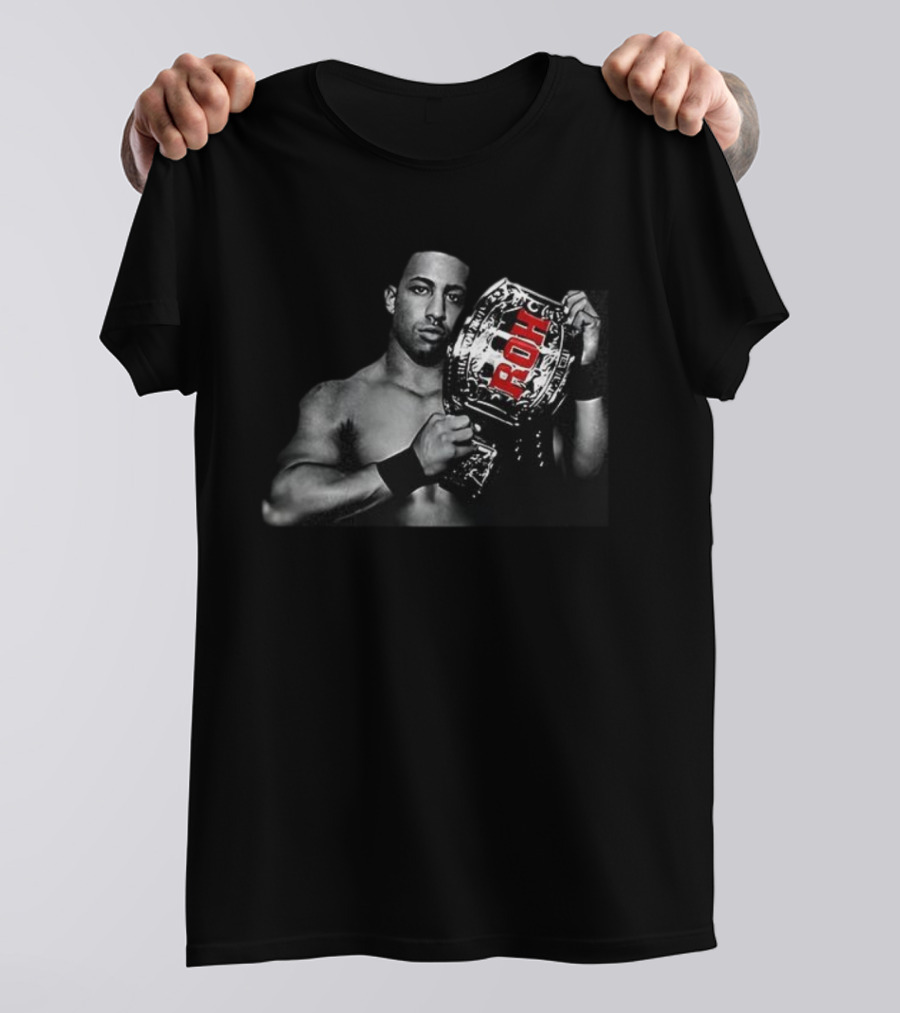 ROH Championship Eddie Kingston Design T-Shirt