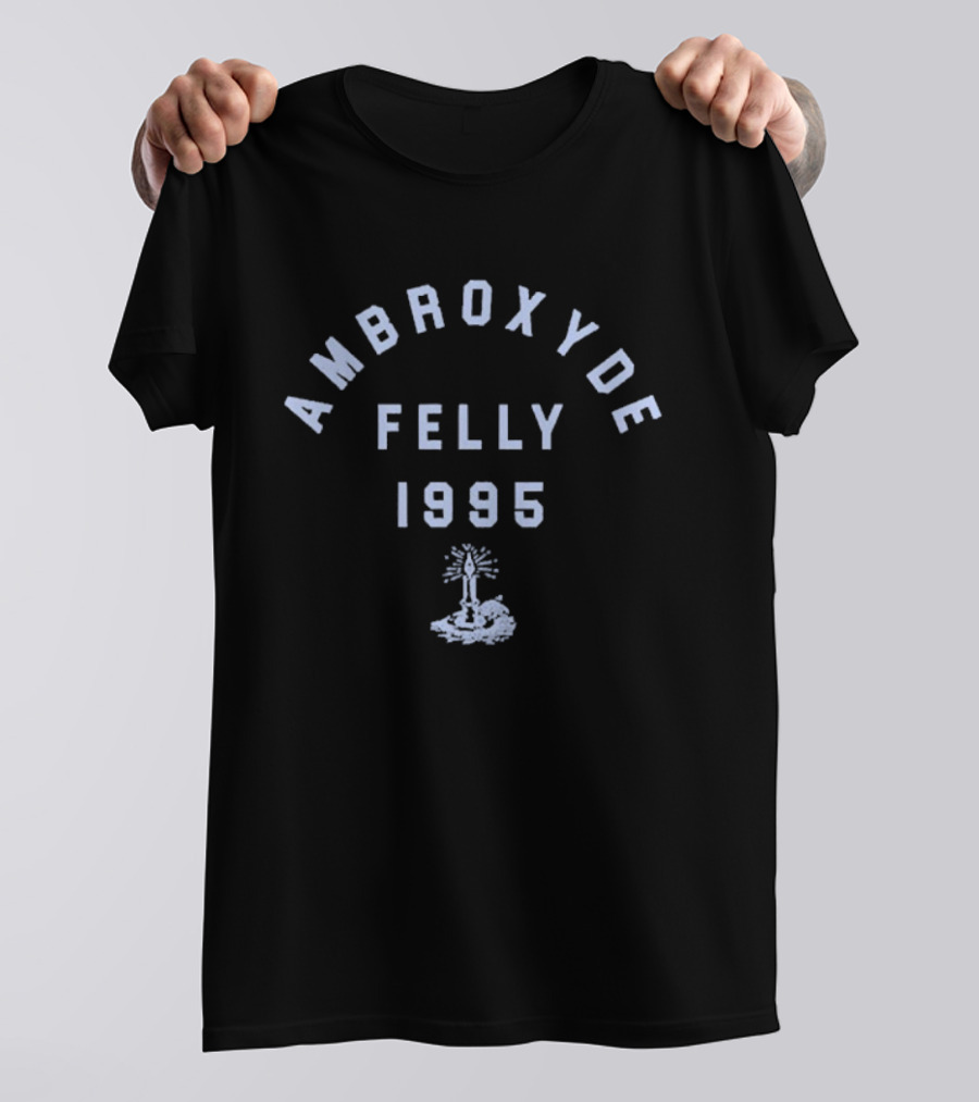 Felly Ambroxyde 1995 Candle Symbol Vintage T-Shirt