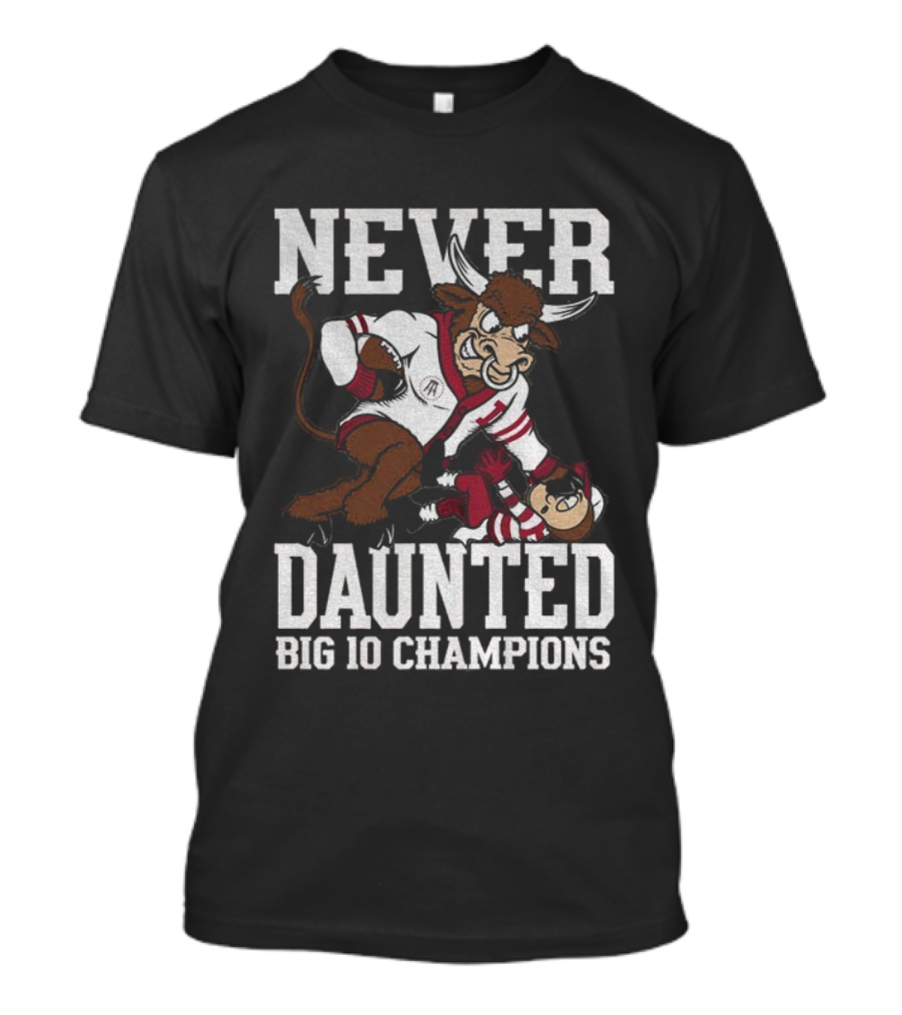 Never Daunted Indiana Hoosiers Big 10 Champions Victory Over Ohio State T-Shirt