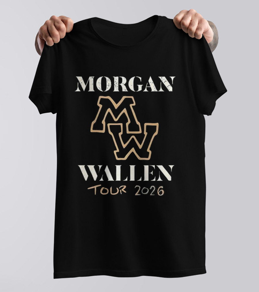 Morgan M W Wallen Tour 2026 T-Shirt