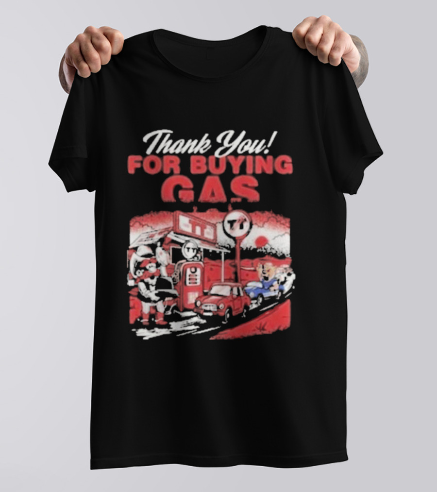 Texas Tech Red Raiders Thank You For Buying Gas Wins The Big 12 Championship T-Shirt