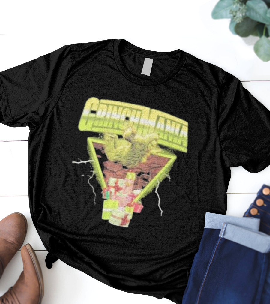 The Grinch Grinchmania Dr. Seuss Presents And Mischief T-Shirt