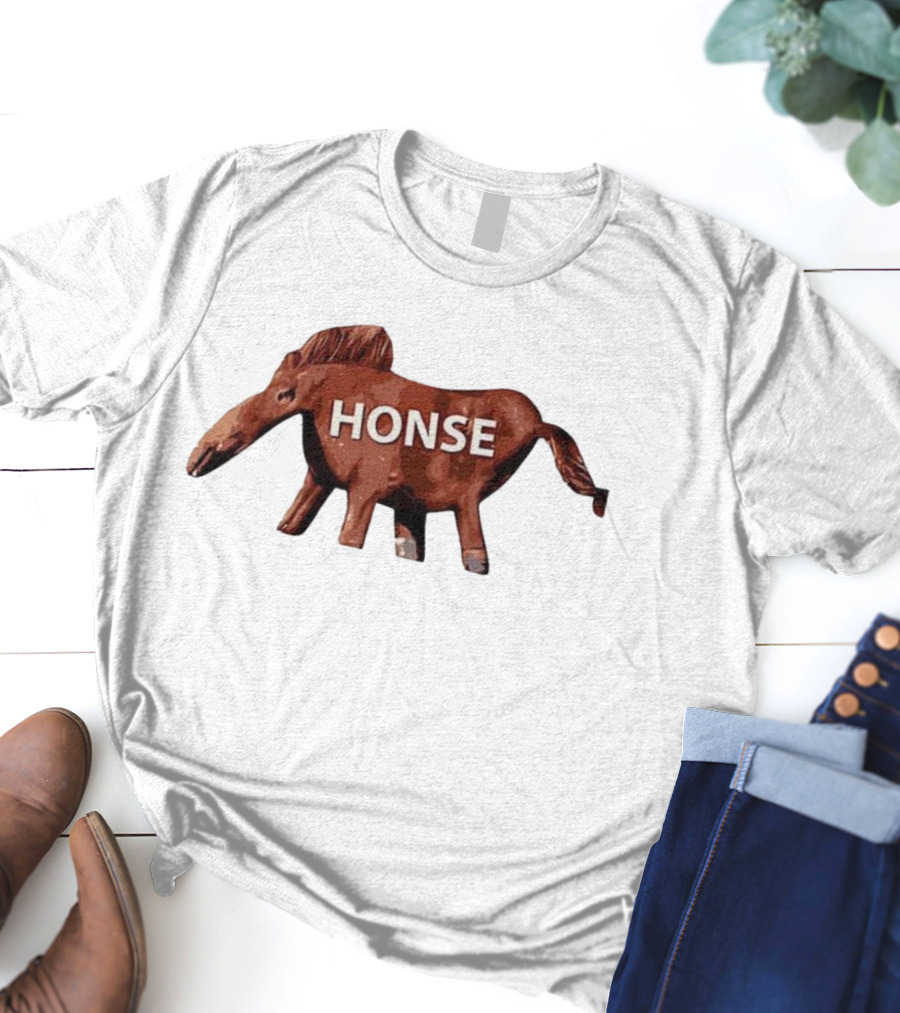 Honse Meme Funny Animal Joke T-Shirt
