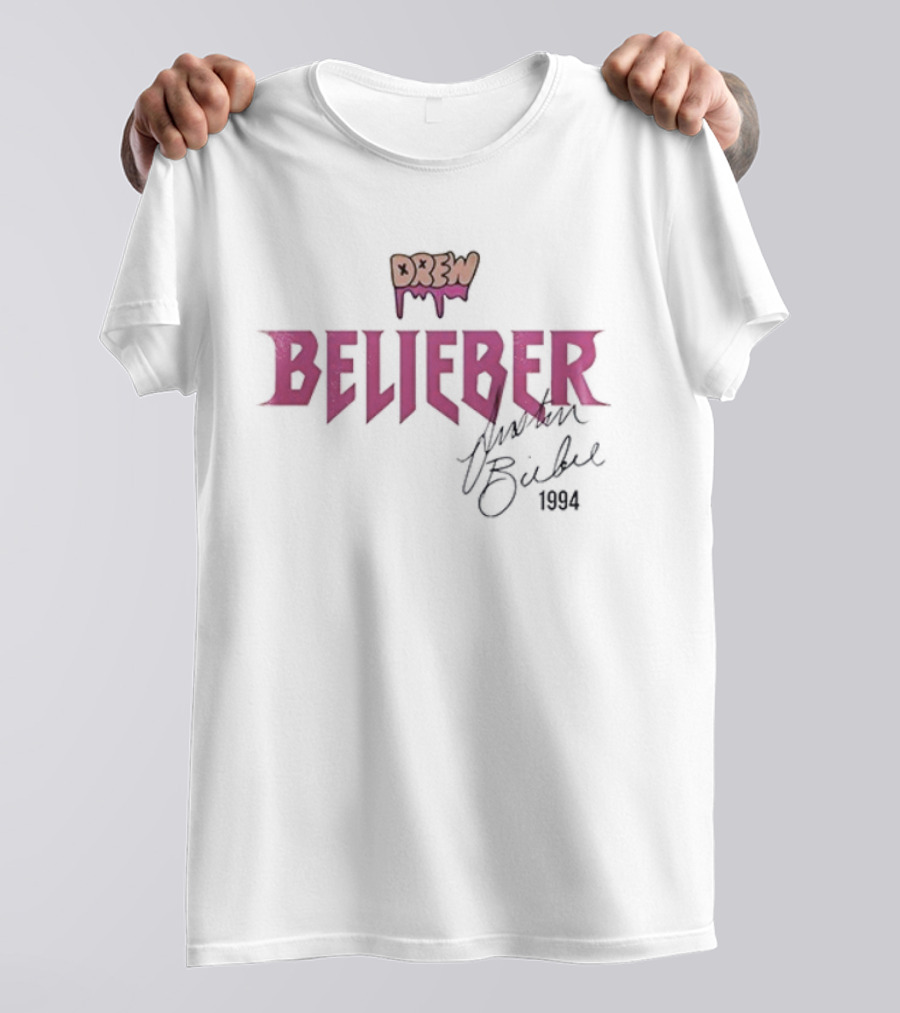 Drew Belieber Justin Bieber Signature 1994 T-Shirt