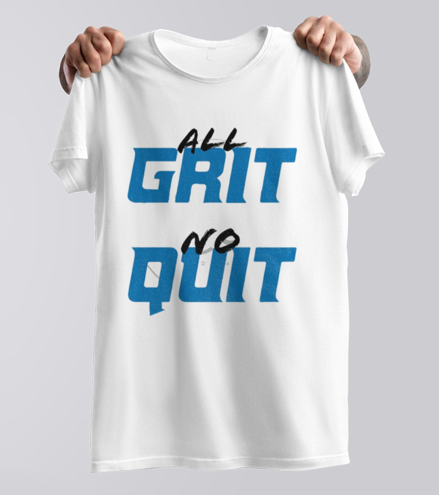 Detroit Lions NFL All Grit No Quit 2025 T-Shirt