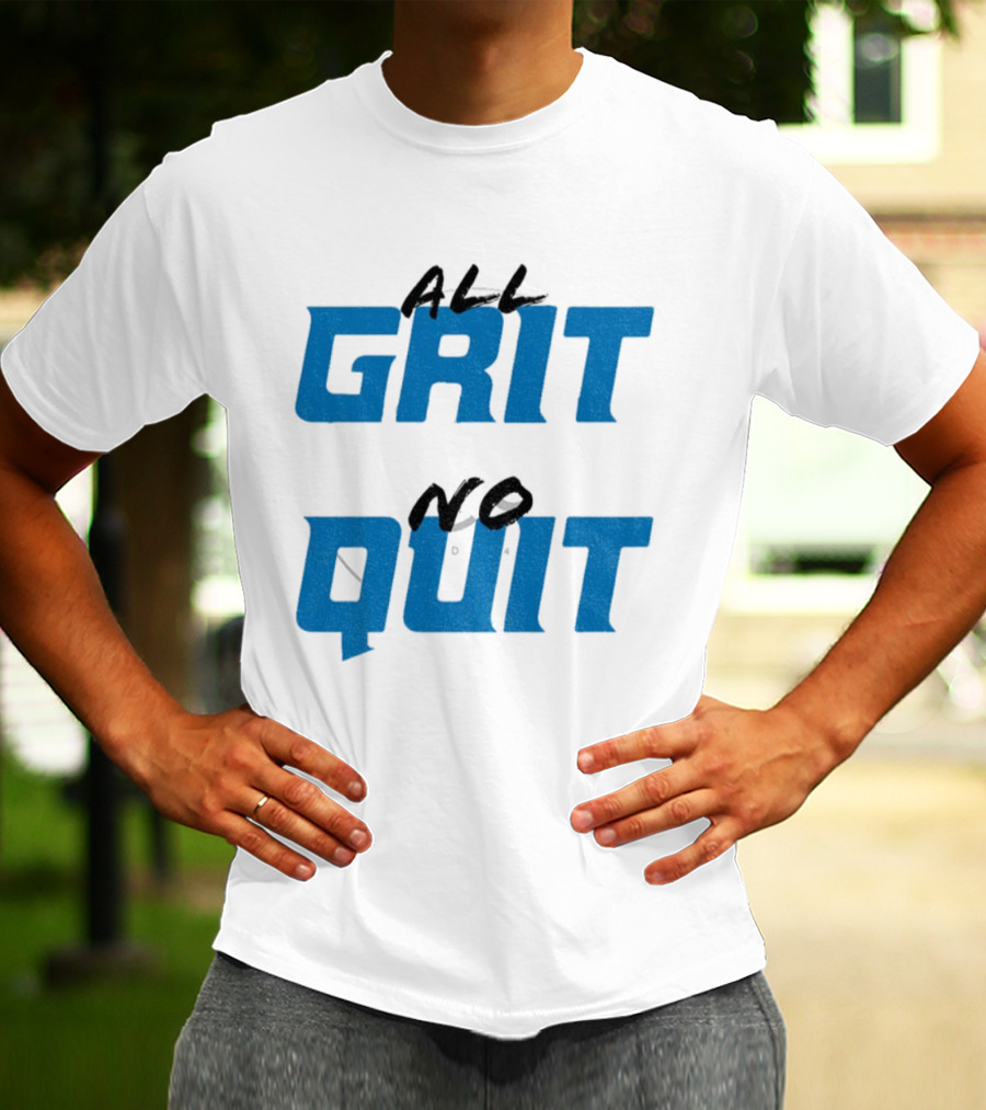 Detroit Lions NFL All Grit No Quit 2025 T-Shirt