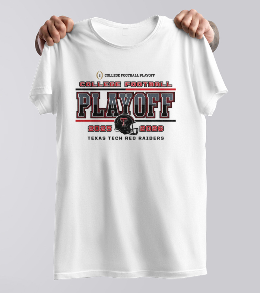 Texas Tech Red Raiders College Football Playoff 2025 2026 Champions T-Shirt