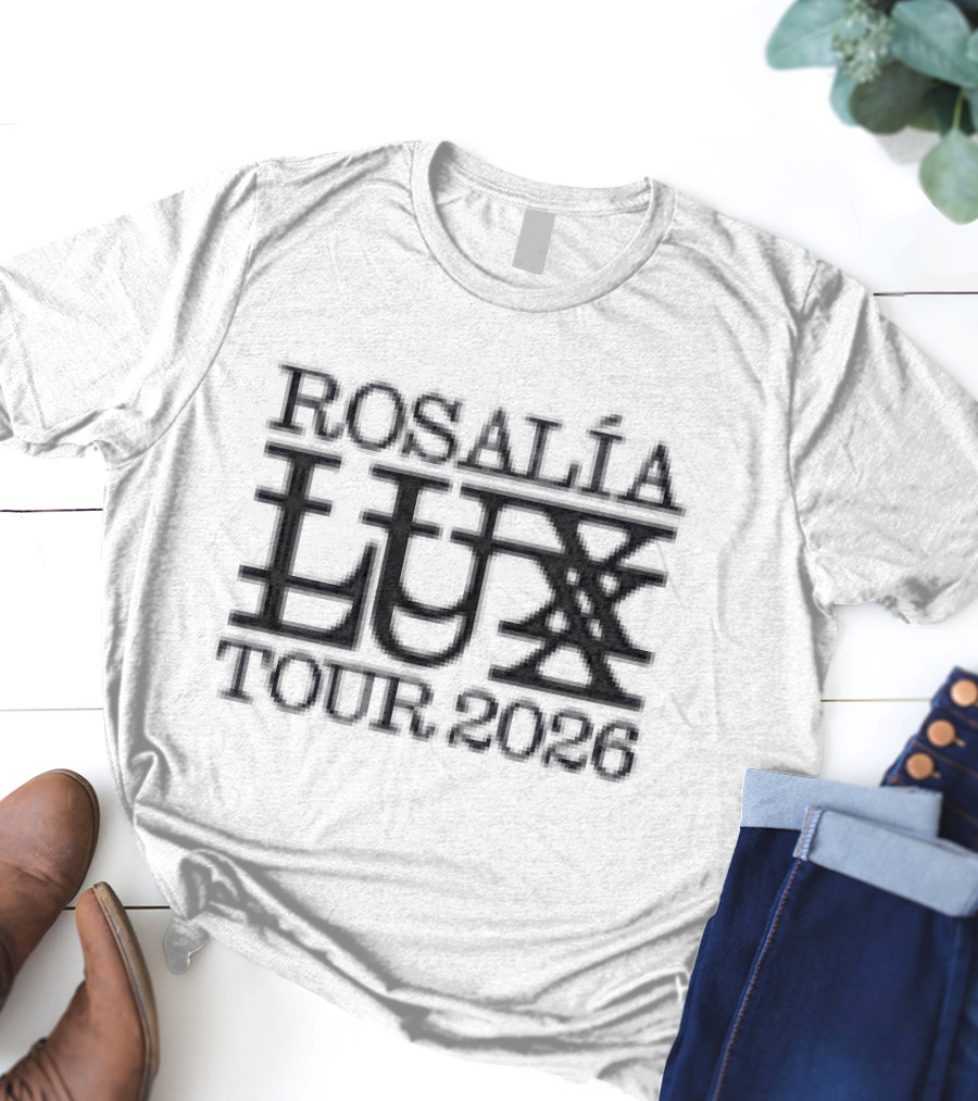 Rosalía LUX Tour 2026 Europe UK North America Schedule Dates T-Shirt