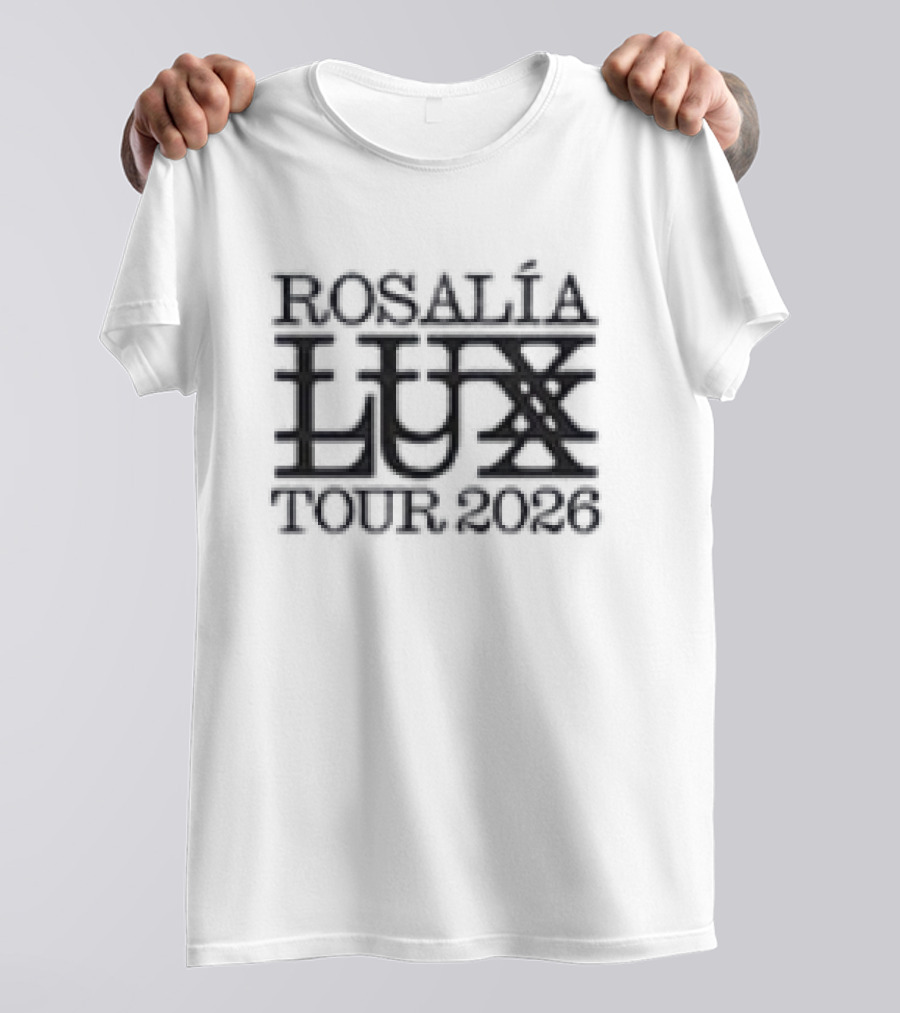 Rosalía LUX Tour 2026 Europe UK North America Schedule Dates T-Shirt